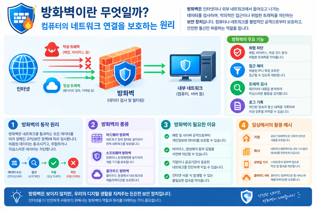 방화벽이란 무엇일까? 컴퓨터의 네트워크 연결을 보호하는 원리 1 image 11